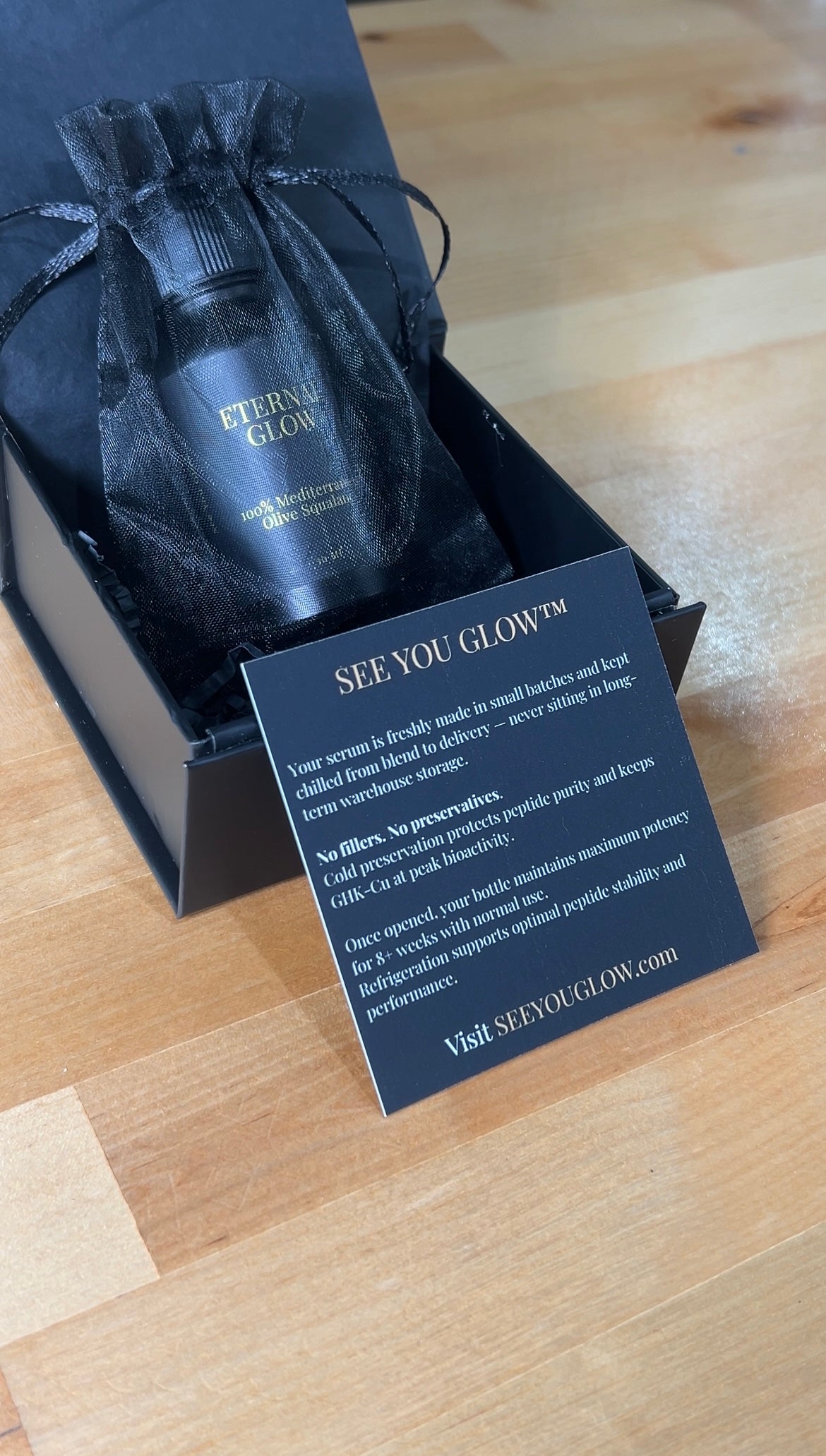 Eternal Glow Squalane — Olive-Derived Moisturizer (30 mL)