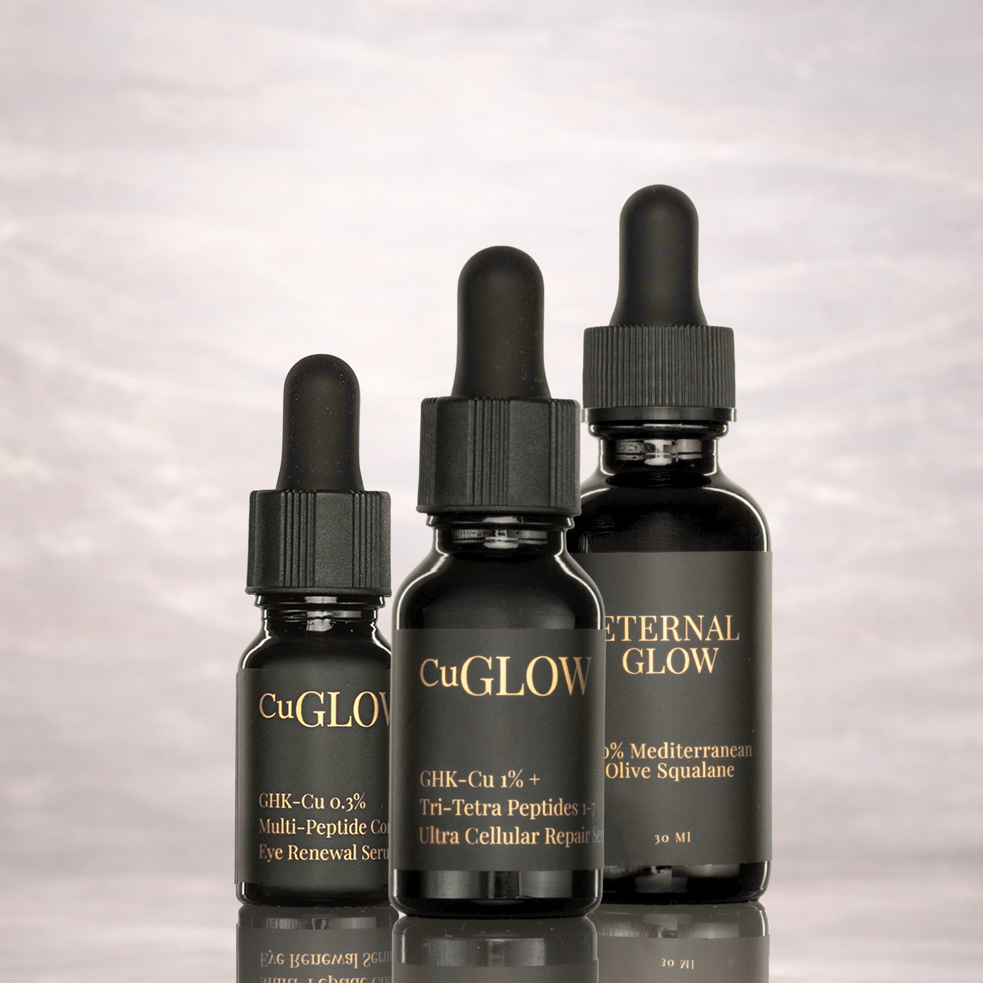 Ultra Glow Set - Maximum Cellular Repair (Face, Neck & Eye Serums)